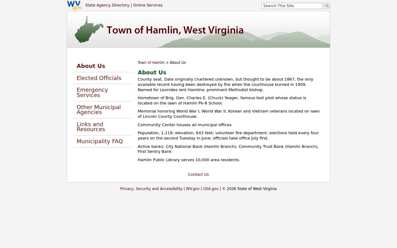 Hamlin court docket county seat source