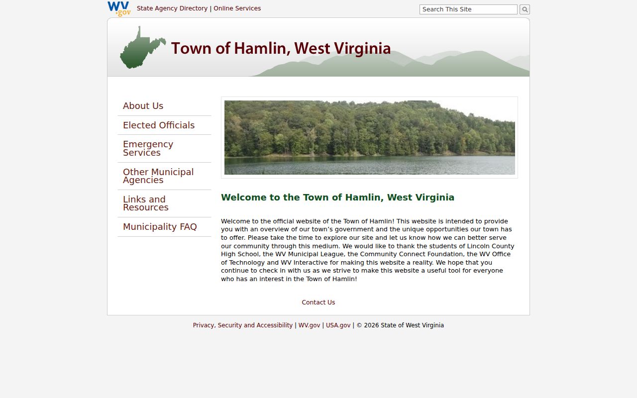 Hamlin court docket official town page