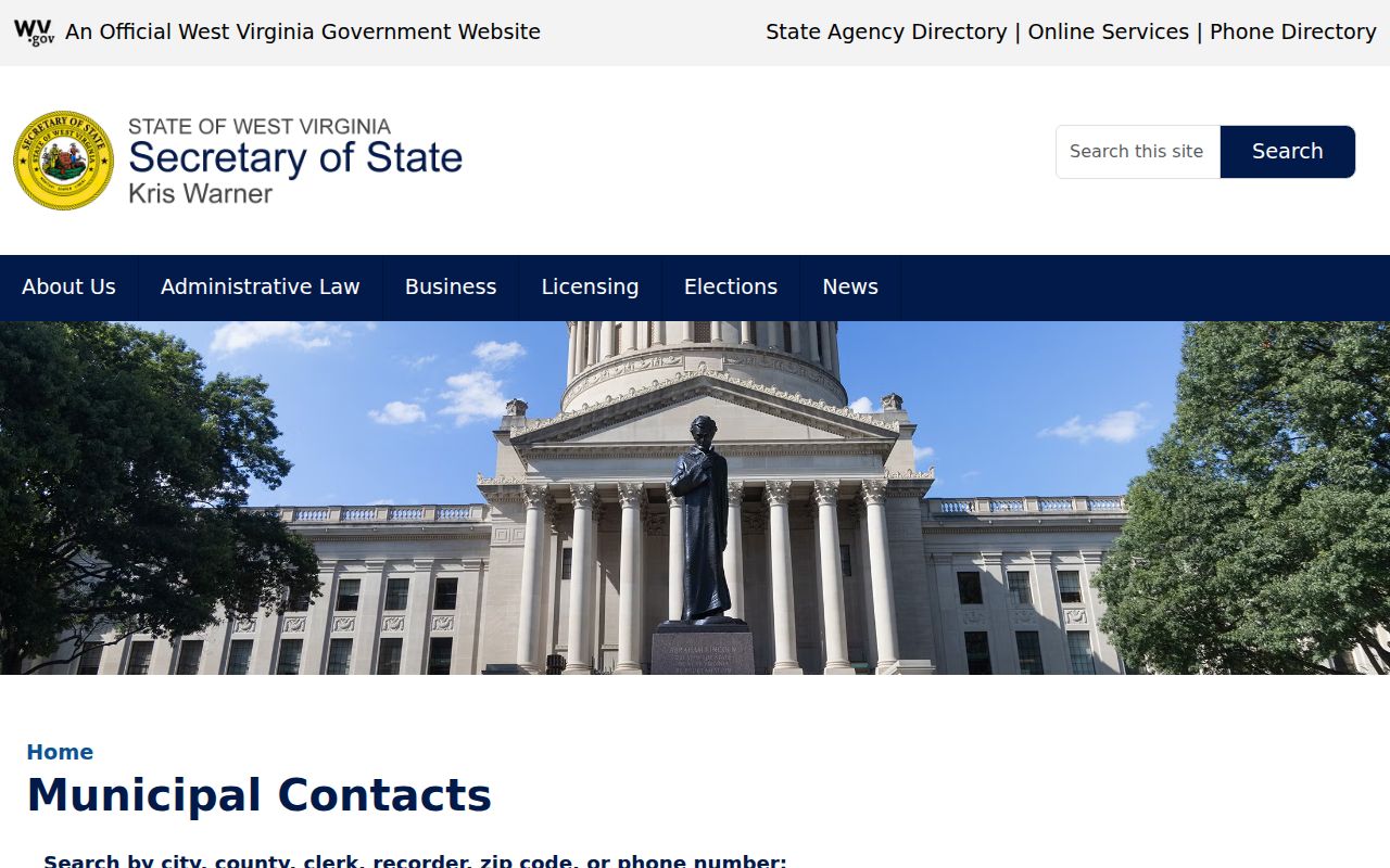 West Hamlin court records municipal contacts